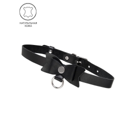 Кожаный чокер-ошейник Pecado 03126