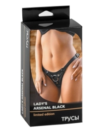 Трусики с кольцом для насадок БДСМ Арсенал