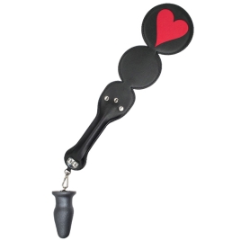 Шлепалка с плагом &quot;Черви&quot; Lovetoy