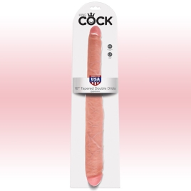 Фаллос King Cock 16" Tapered Double