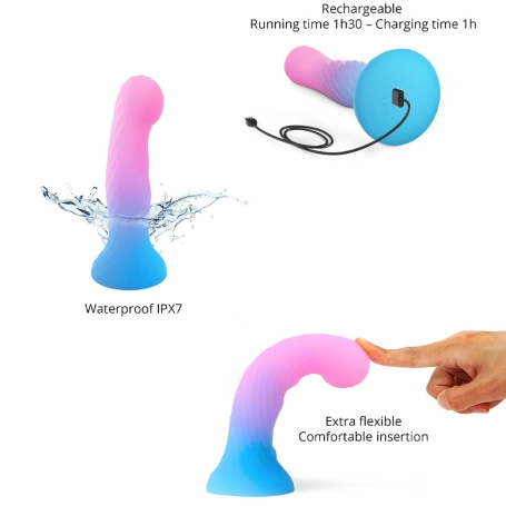 Светящийся фаллос Dildo LED