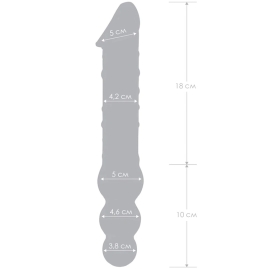 Фаллос из стекла Glas 12" Double Ended Dildo