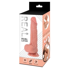 Фаллос Real Dual Layer