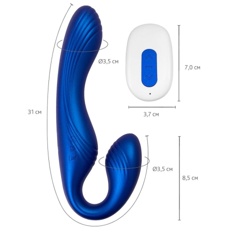 Страпон безремневой Leroina App ARDEE