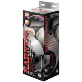 Страпон с 3 насадками Harness 7" Long