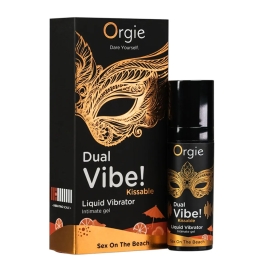 Съедобный гель с вибрацией Orgie DUAL VIBE