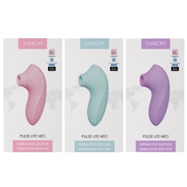 Вакуумный стимулятор клитора Svakom Pulse Lite Neo