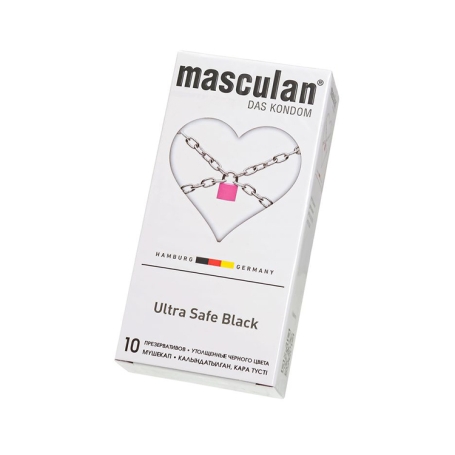 Презервативы Masculan Ultra Safe Black